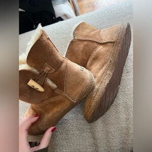 UGG Brown Suede Winter Boots